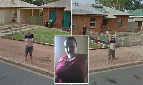 karen boobs|Woman, 38, Flashes Google Street View Camera, Crosses Off .